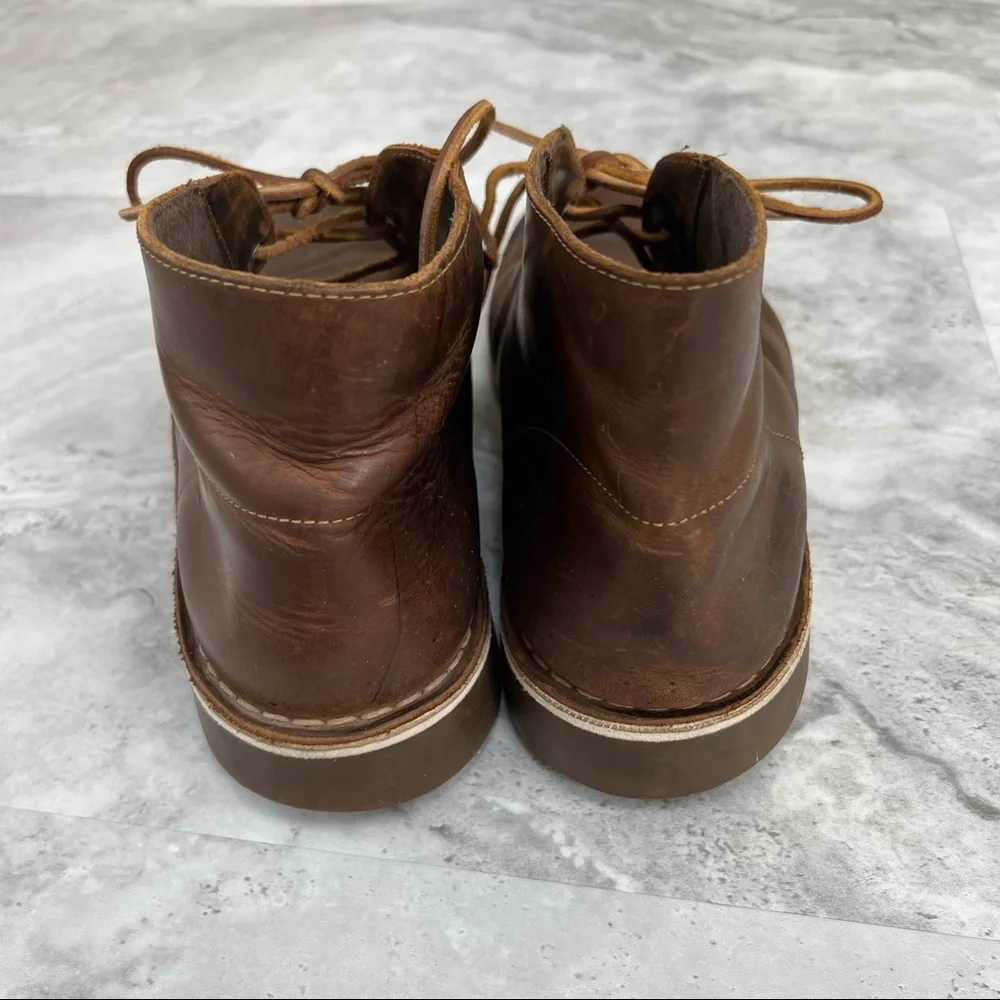 Clarks Bushacre 3 Chukka Boot Size‎ 10.5 15522 Brown Leather Shoes